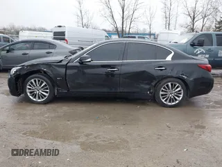 2018 Infiniti Q50 Sport z VIN JN1EV7AP3JM358184, wystawiony jako IAAI lot #42005200 z przebiegiem 99 264 mil mil oraz . Historia ofert i sprzedaży dostępna na DreamBid. Obrazek 14.