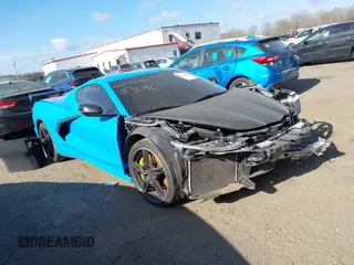 2020 Chevrolet Corvette 2LT z VIN 1G1Y72D44L5117409, wystawiony jako IAAI lot #41913012 z przebiegiem 64 027 mil mil oraz . Historia ofert i sprzedaży dostępna na DreamBid. Obrazek 1.