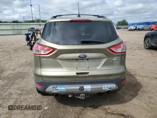 2014 Ford Escape SE with VIN 1FMCU9GX2EUA92216, listed as a Copart auction lot 57136455 with 22,403 mi miles and Clean title. Bid and sale history available at DreamBid. Image 6.