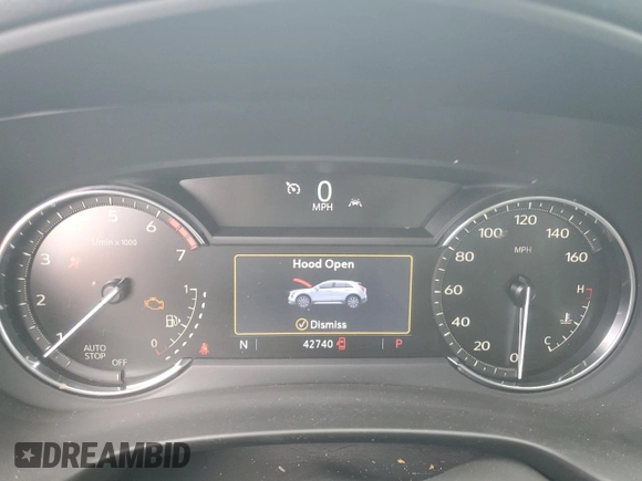 2023 Cadillac XT4 FWD Premium Luxury с VIN 1GYFZCR47PF105143, выставлен на аукционе Copart как лот 52397695 с пробегом 42 740 миль миль и На запчасти • Non repairable. История ставок и продаж доступна на DreamBid. Изображение 9.