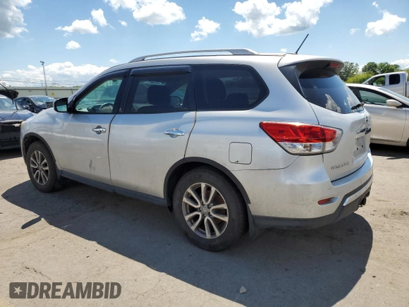 2014 Nissan Pathfinder SL z VIN 5N1AR2MM1EC634065, wystawiony jako Copart lot #55910445 z przebiegiem 139 671 mil mil oraz Czysty tytuł • Clean title. Historia ofert i sprzedaży dostępna na DreamBid. Obrazek 2.