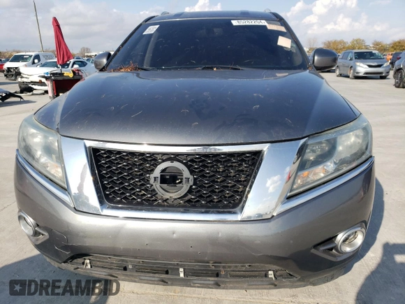 2015 Nissan Pathfinder SV with VIN 5N1AR2MMXFC657328, listed as a Copart auction lot 85282204 with 194,056 mi miles and Clean title. Bid and sale history available at DreamBid. Image 5.