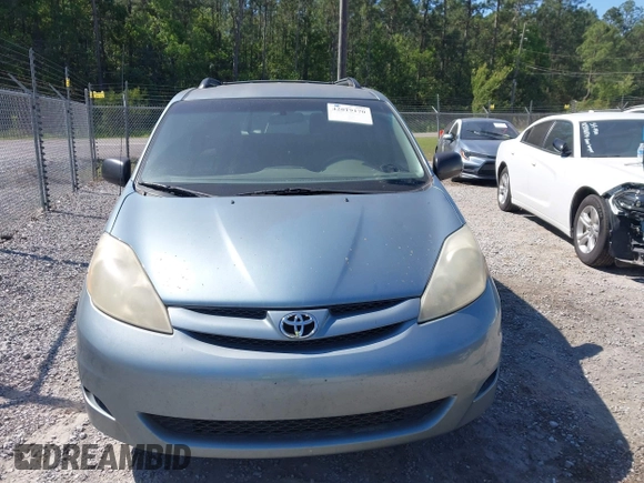 2007 Toyota Sienna CE with VIN 5TDZK23C07S046650, listed as a IAAI auction lot 42019170 with 294,359 mi miles. Bid and sale history available at carsss.com. Image 6.