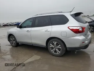 2018 Nissan Pathfinder SL with VIN 5N1DR2MN8JC648514, listed as a Copart auction lot 52039225 with 136,770 mi miles and Clean title. Bid and sale history available at DreamBid. Image 2.