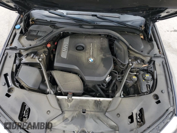 2017 BMW 5 Series 530i with VIN WBAJA5C37HG897385, listed as a Copart auction lot 57414135 with 65,221 mi miles and Salvage title. Bid and sale history available at DreamBid. Image 11.