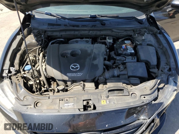 2016 Mazda 6 i Sport with VIN JM1GJ1U59G1479983, listed as a Copart auction lot 52688105 with 158,371 mi miles and Salvage Title. Bid and sale history available at DreamBid. Image 12.