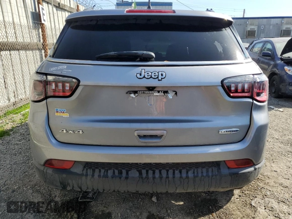 2022 Jeep Compass Latitude with VIN 3C4NJDBB7NT209884, listed as a Copart auction lot 50119865 with Not Provided miles and Salvage Title. Bid and sale history available at DreamBid. Image 6.