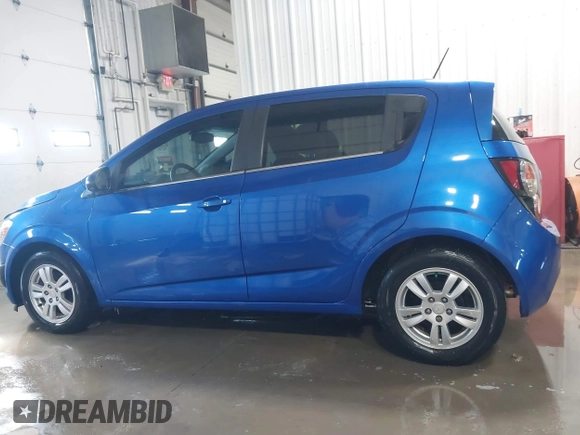 2016 Chevrolet Sonic LT with VIN 1G1JC6SH5G4163790, listed as a IAAI auction lot 41629040 with 82,381 mi miles. Bid and sale history available at carsss.com. Image 14.