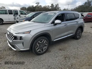 2021 Hyundai Santa Fe Limited with VIN 5NMS44AL5MH334933, listed as a Copart auction lot 44206735 with 34,244 mi miles and Salvage Title. Bid and sale history available at carsss.com. Image 1.