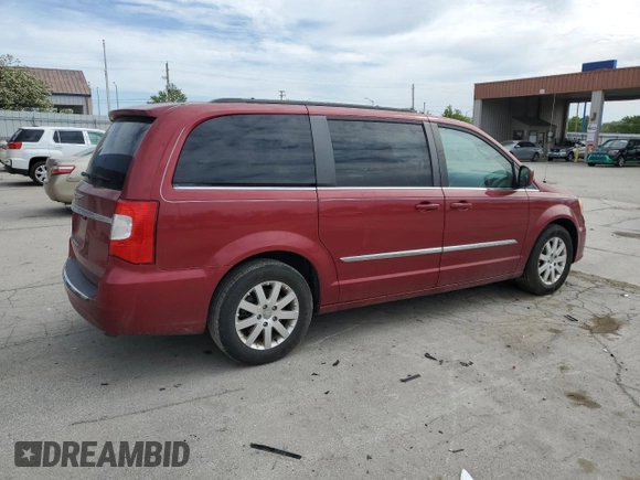 2014 Chrysler Town & Country Touring z VIN 2C4RC1BG4ER343289, wystawiony jako Copart lot #56575575 z przebiegiem 180 403 mil mil oraz Szkoda całkowita • Salvage title. Historia ofert i sprzedaży dostępna na DreamBid. Obrazek 3.