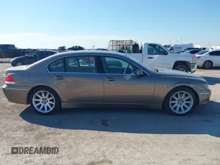 2003 BMW 7 Series 745Li with VIN WBAGN63493DR14954, listed as a IAAI auction lot 42219740 with 98,342 mi miles and . Bid and sale history available at carsss.com. Image 13.