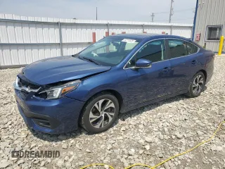 2021 Subaru Legacy Premium with VIN 4S3BWAF64M3014822, listed as a Copart auction lot 59711825 with 79,595 mi miles and Non repairable. Bid and sale history available at DreamBid. Image 1.