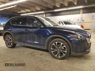 2023 Mazda CX-5 2.5 S Premium Plus Package with VIN JM3KFBEM2P0187161, listed as a Copart auction lot 88290935 with 25,961 mi miles and Salvage Title. Bid and sale history available at carsss.com. Image 4.