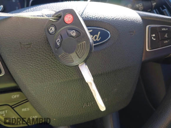 2015 Ford Focus SE with VIN 1FADP3F29FL384879, listed as a IAAI auction lot 41335839 with 107,871 mi miles. Bid and sale history available at carsss.com. Image 11.