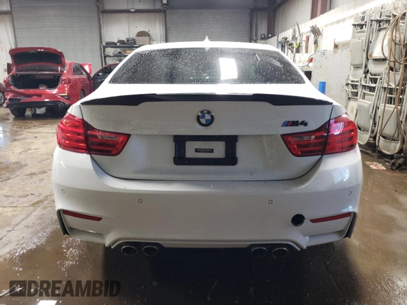 2015 BMW M4 with VIN WBS3R9C58FK330134, listed as a Copart auction lot 47553674 with 23,293 mi miles. Bid and sale history available at carsss.com. Image 6.