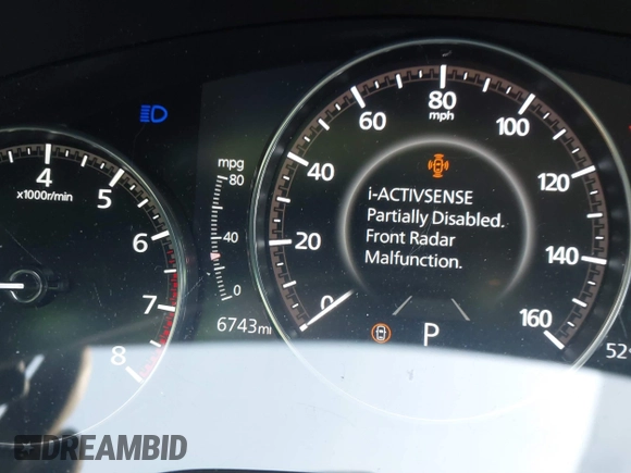 2024 Mazda CX-30 S Preferred with VIN 3MVDMBCM2RM720246, listed as a IAAI auction lot 41800330 with 6,743 mi miles and . Bid and sale history available at DreamBid. Image 7.