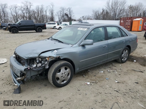 2003 Toyota Avalon XL with VIN 4T1BF28B63U300269, listed as a Copart auction lot 49210865 with 318,479 mi miles and Salvage Title. Bid and sale history available at carsss.com. Image 1.