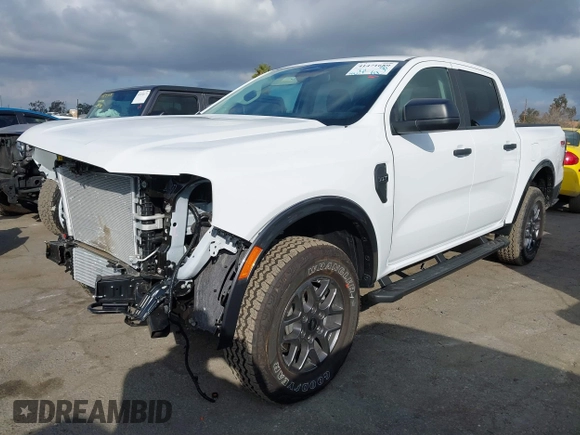 2024 Ford Ranger with VIN 1FTER4HPXRLE39741, listed as a IAAI auction lot 41471689 with 301 mi miles and . Bid and sale history available at DreamBid. Image 20.