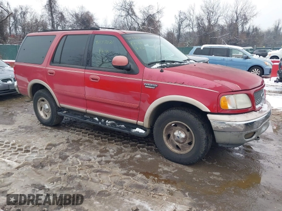 1999 Ford Expedition XLT z VIN 1FMPU18L0XLA04738, wystawiony jako IAAI lot #41177021 z przebiegiem 47 673 mil mil oraz . Historia ofert i sprzedaży dostępna na DreamBid. Obrazek 1.