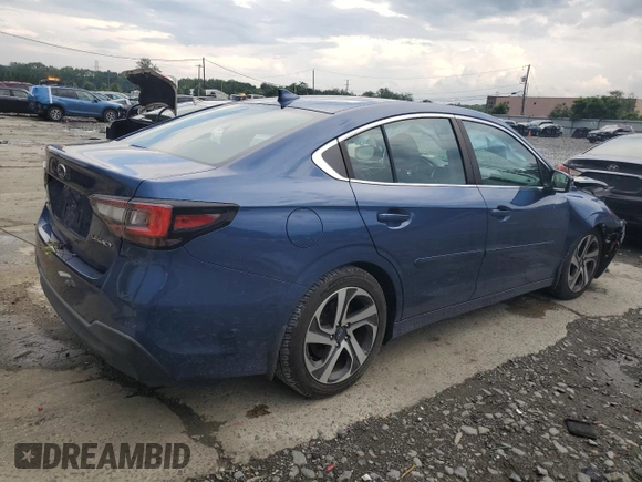 2020 Subaru Legacy Limited with VIN 4S3BWAN66L3022596, listed as a Copart auction lot 63056185 with 84,073 mi miles and Salvage title. Bid and sale history available at DreamBid. Image 3.