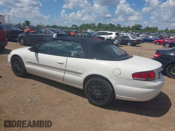 2002 Chrysler Sebring Limited with VIN 1C3EL65R12N147056, listed as a IAAI auction lot 42660257 with 177,856 mi miles and . Bid and sale history available at DreamBid. Image 3.