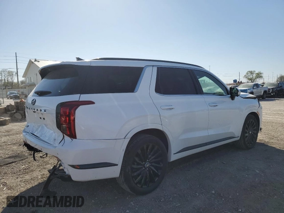 2024 Hyundai Palisade Calligraphy z VIN KM8R7DGEXRU712125, wystawiony jako Copart lot #53113625 z przebiegiem 31 693 mil mil oraz Szkoda całkowita • Salvage title. Historia ofert i sprzedaży dostępna na DreamBid. Obrazek 3.