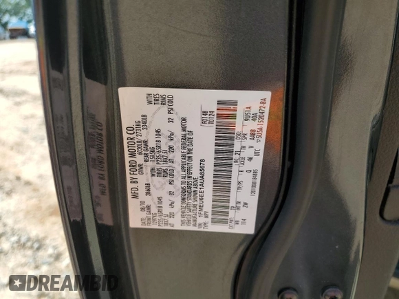2010 Ford Explorer Eddie Bauer z VIN 1FMEU6EE1AUA85678, wystawiony jako Copart lot #60000995 z przebiegiem 272 339 mil mil oraz Szkoda całkowita • Salvage title. Historia ofert i sprzedaży dostępna na DreamBid. Obrazek 13.