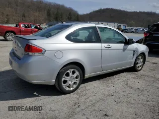 2008 Ford Focus SE with VIN 1FAHP33N48W274341, listed as a Copart auction lot 50343195 with 295,386 mi miles and Salvage Title. Bid and sale history available at carsss.com. Image 3.
