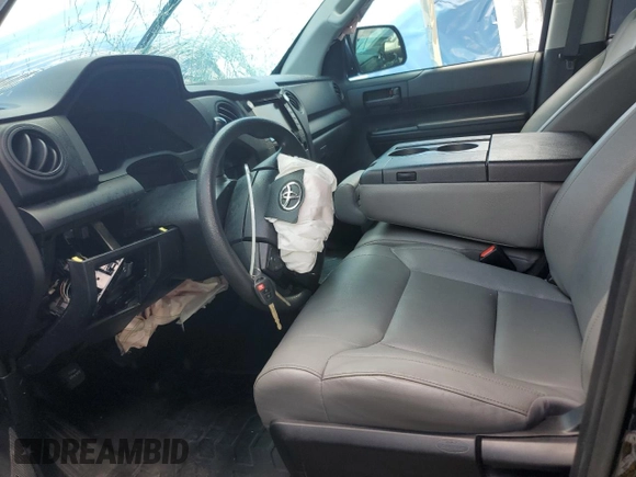 2021 Toyota Tundra SR with VIN 5TFRY5F1XMX294503, listed as a Copart auction lot 53935265 with Not provided miles and Non repairable. Bid and sale history available at DreamBid. Image 7.
