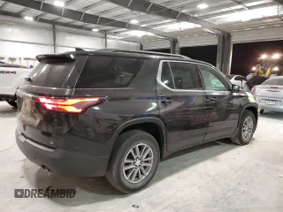 2022 Chevrolet Traverse LT Leather with VIN 1GNERHKW4NJ144901, listed as a Copart auction lot 84525264 with 59,525 mi miles and Salvage Title. Bid and sale history available at carsss.com. Image 3.