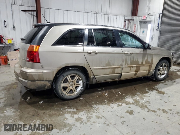 2008 Chrysler Pacifica Touring with VIN 2A8GF68X38R654471, listed as a Copart auction lot 44352955 with 195,134 mi miles and Clean title. Bid and sale history available at DreamBid. Image 3.