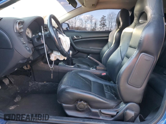 2005 Acura RSX Type S with VIN JH4DC53095S010179, listed as a Copart auction lot 42137095 with 160,934 mi miles and Salvage title. Bid and sale history available at DreamBid. Image 7.