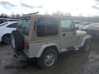 1995 Jeep Wrangler Sahara with VIN 1J4FY49S8SP207576, listed as a Copart auction lot 44385635 with 0 mi miles and Clean Title. Bid and sale history available at carsss.com. Image 3.