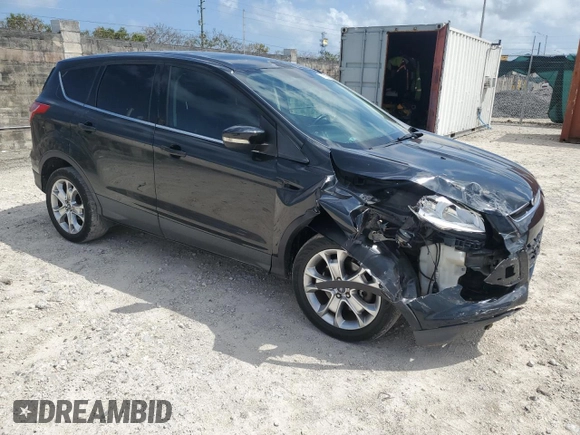 2013 Ford Escape SEL with VIN 1FMCU9H99DUD79003, listed as a Copart auction lot 51126005 with 104,151 mi miles and Clean Title. Bid and sale history available at DreamBid. Image 4.