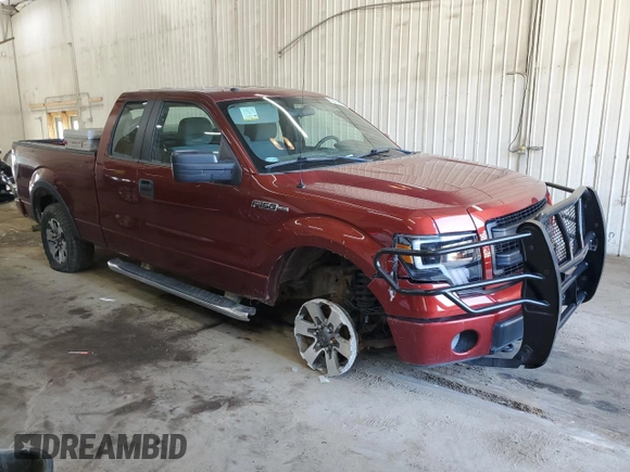 2014 Ford F-150 XL z VIN 1FTFX1EF9EKF52116, wystawiony jako Copart lot #55934075 z przebiegiem 157 297 mil mil oraz Nie do naprawy • Non repairable. Historia ofert i sprzedaży dostępna na DreamBid. Obrazek 4.
