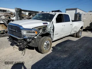2021 Ram 3500 Laramie with VIN 3C63RRJL5MG689624, listed as a Copart auction lot 66408724 with 0 mi miles and Salvage Title. Bid and sale history available at carsss.com. Image 1.