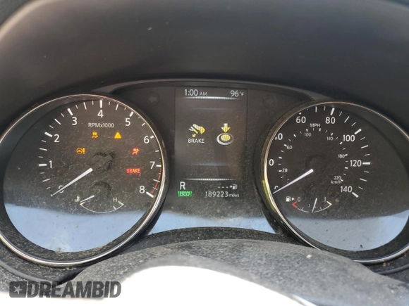 2017 Nissan Rogue SV z VIN KNMAT2MT1HP524868, wystawiony jako Copart lot #55828665 z przebiegiem 189 223 mil mil oraz Szkoda całkowita • Salvage title. Historia ofert i sprzedaży dostępna na DreamBid. Obrazek 9.