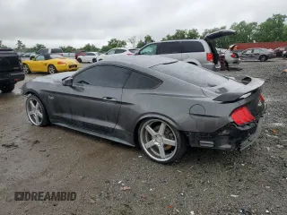 2018 Ford Mustang GT with VIN 1FA6P8CF1J5101059, listed as a Copart auction lot 60715655 with 94,861 mi miles and Salvage title. Bid and sale history available at DreamBid. Image 2.