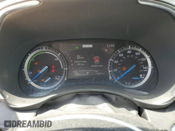 2021 Toyota Highlander Hybrid Limited with VIN 5TDXBRCH7MS065638, listed as a Copart auction lot 56914045 with 56,297 mi miles and Salvage title. Bid and sale history available at DreamBid. Image 9.
