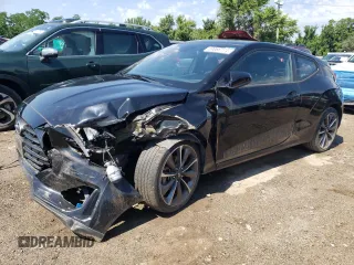 2021 Hyundai Veloster 2.0 Premium with VIN KMHTG6AF0MU032214, listed as a Copart auction lot 59066174 with 31,452 mi miles and Salvage Title. Bid and sale history available at carsss.com. Image 1.
