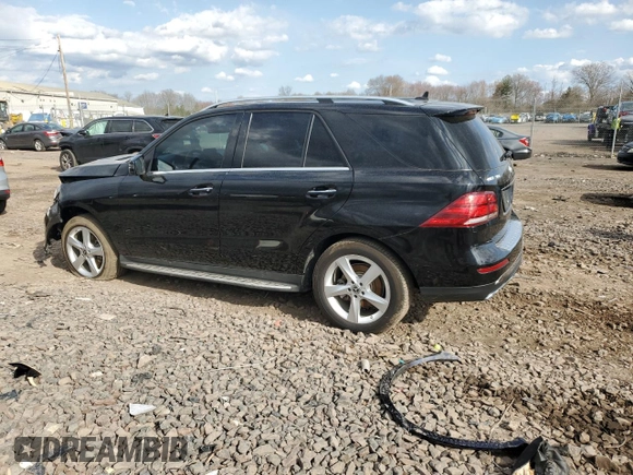 2018 Mercedes-Benz GLE 350 with VIN 4JGDA5HB1JB122157, listed as a Copart auction lot 51264005 with 94,789 mi miles and Salvage Title. Bid and sale history available at DreamBid. Image 2.