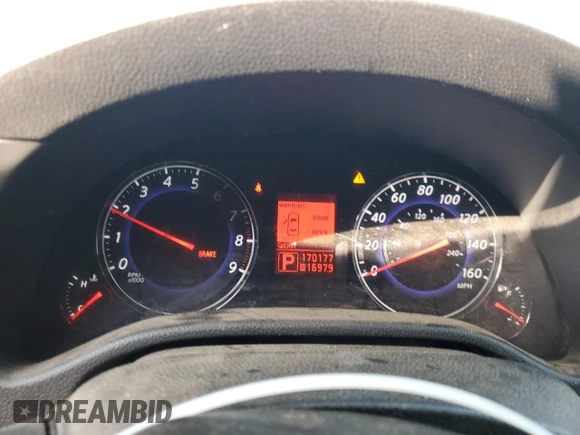 2007 Infiniti G35 G35x with VIN JNKBV61F77M821601, listed as a Copart auction lot 70366974 with 170,177 mi miles and Non Repairable. Bid and sale history available at DreamBid. Image 9.