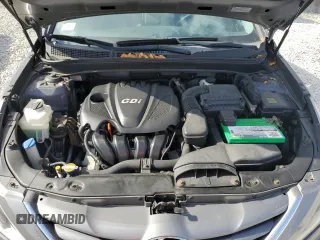 2012 Hyundai Sonata GLS with VIN 5NPEB4AC1CH433480, listed as a Copart auction lot 54971595 with 117,208 mi miles and Clean Title. Bid and sale history available at carsss.com. Image 11.