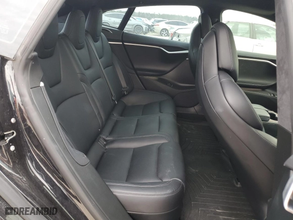 2017 Tesla Model S 100D with VIN 5YJSA1E25HF229423, listed as a Copart auction lot 48037295 with 60,592 mi miles and Non Repairable. Bid and sale history available at carsss.com. Image 10.