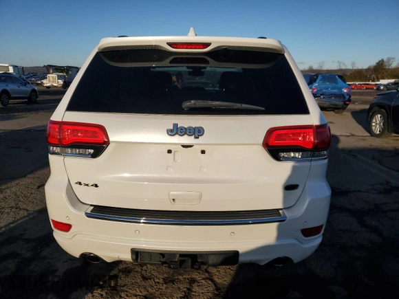 2017 Jeep Grand Cherokee Overland with VIN 1C4RJFCG8HC906200, listed as a Copart auction lot 49837375 with 108,852 mi miles and Salvage Title. Bid and sale history available at carsss.com. Image 6.