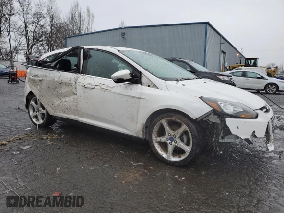 2012 Ford Focus Titanium with VIN 1FAHP3N20CL279226, listed as a Copart auction lot 41343015 with 145,390 mi miles and Salvage Title. Bid and sale history available at carsss.com. Image 4.