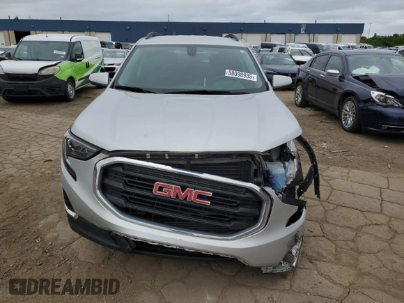 2019 GMC Terrain SLE with VIN 3GKALTEV2KL309979, listed as a Copart auction lot 58098935 with 61,783 mi miles and Clean title. Bid and sale history available at DreamBid. Image 5.