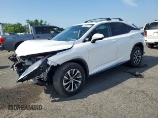 2020 Lexus RX 350 with VIN 2T2HZMDA1LC235192, listed as a Copart auction lot 62643115 with 84,341 mi miles and Salvage title. Bid and sale history available at DreamBid. Image 1.