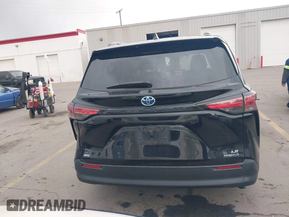 2022 Toyota Sienna LE z VIN 5TDKSKFC1NS042455, wystawiony jako IAAI lot #41921094 z przebiegiem 84 810 mil mil oraz . Historia ofert i sprzedaży dostępna na DreamBid. Obrazek 16.