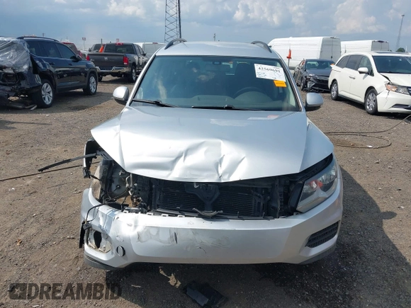 2016 Volkswagen Tiguan R-Line with VIN WVGAV7AX7GW557260, listed as a IAAI auction lot 42569691 with 96,019 mi miles and . Bid and sale history available at DreamBid. Image 13.